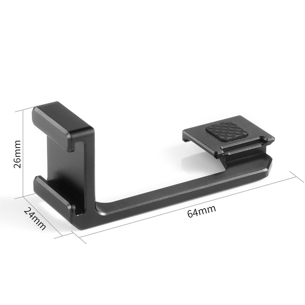 SmallRig-2342-Cold-Shoe-Adapter-Left-Side-for-Sony-A6000-A6300-A6400-A6500-Release-Cold-Shoe-Mount-f-1740119