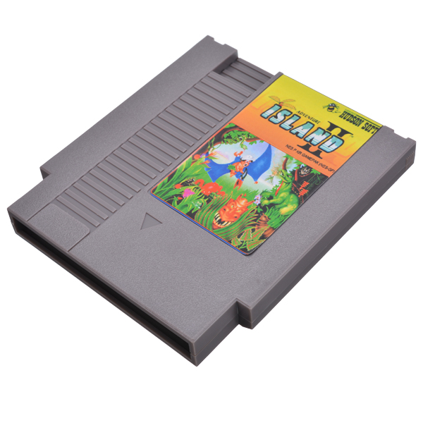 Hudsons-Adventure-Island-II-72-Pin-8-Bit-Game-Card-Cartridge-for-NES-Nintendo-1080356