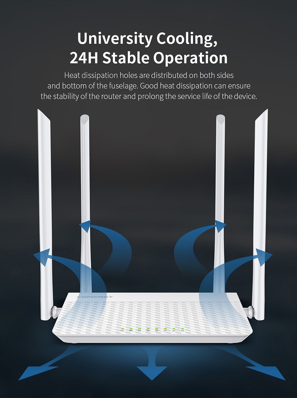 COMFAST-CF-N3-V3-Wireless-WiFi-Router-Mobile-Router-4Port-1200Mbps-Wireless-Signal-Booster-Gigabit-E-1735530
