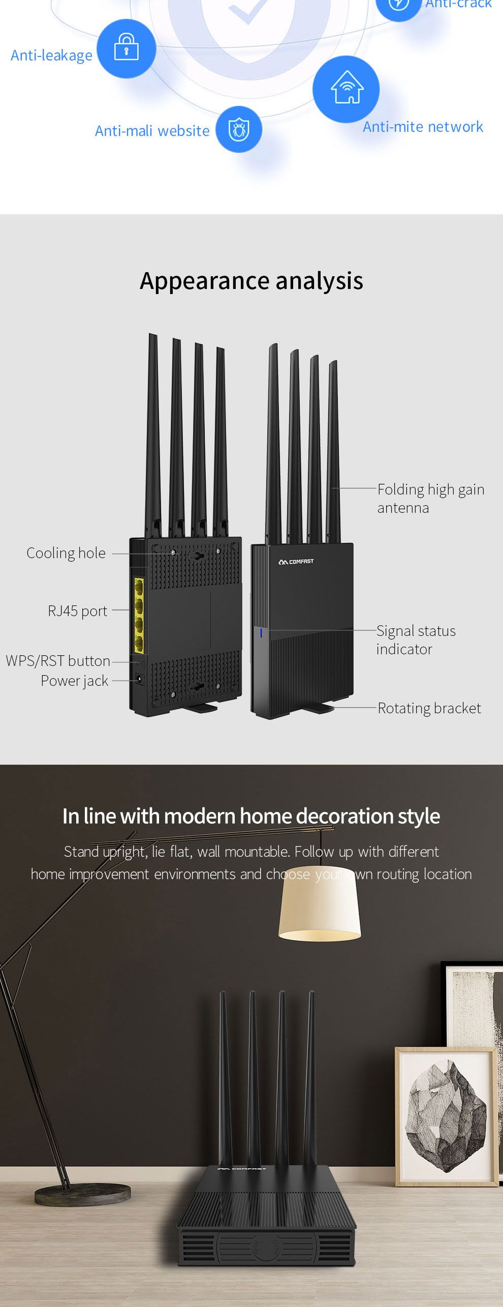 COMFAST-Dual-Band-Gigabit-Enterprise-Router-WiFi-Router-Industrial-Wireless-Routing-WR617AC-1572140