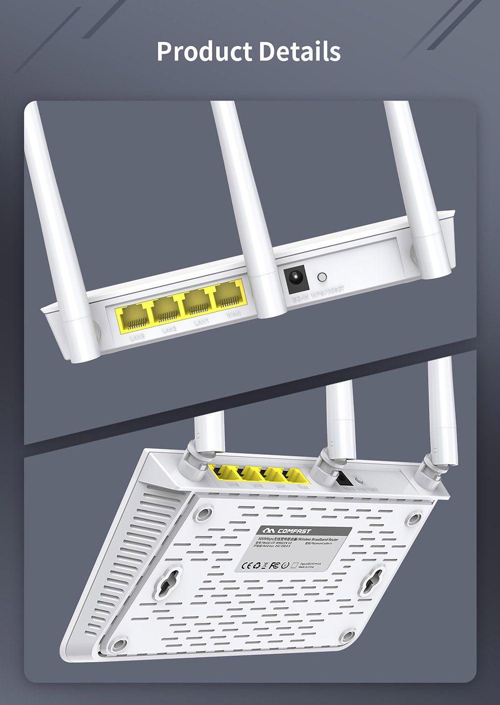 COMFAST-WR613N-V3-Wireless-WiFi-Router-Mobile-Router-4Port-300Mbps-Wireless-Signal-Booster-for-Home--1734877