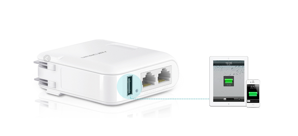 Mercury-Mini-Wireless-Router-3-Port-LAN-USB-Charger-150Mbps-Support-AP-Client-Repeate-Bridge-Router--1751321