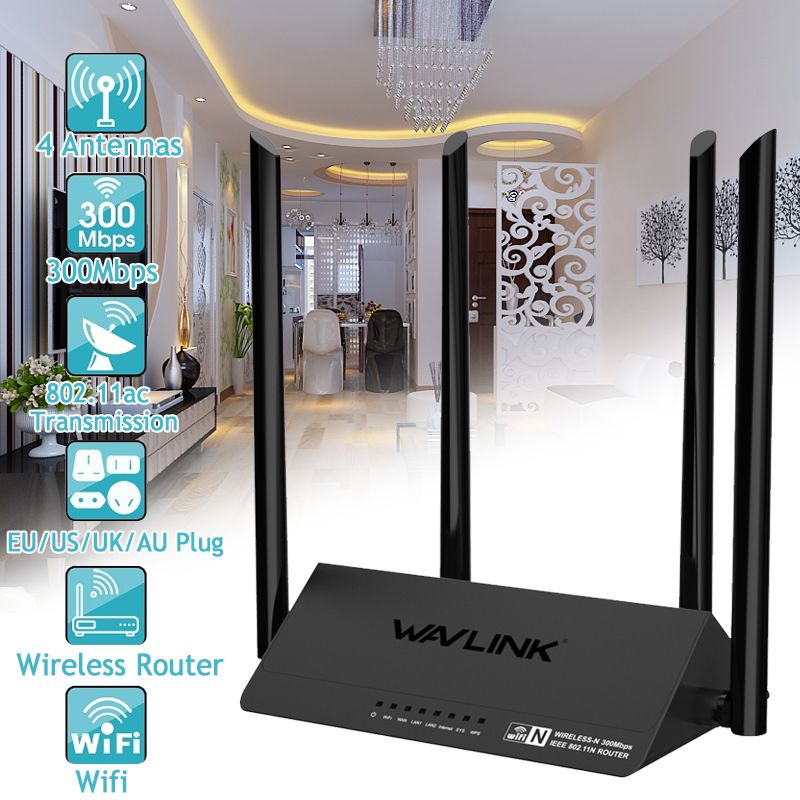 Wavlink-521R2P-4x5dBi-Antennas-300Mbps-APP-Control-Wireless-Wifi-Router-Repeater-Signal-1237833