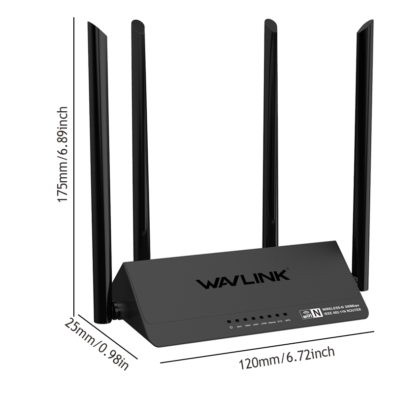 Wavlink-521R2P-4x5dBi-Antennas-300Mbps-APP-Control-Wireless-Wifi-Router-Repeater-Signal-1237833