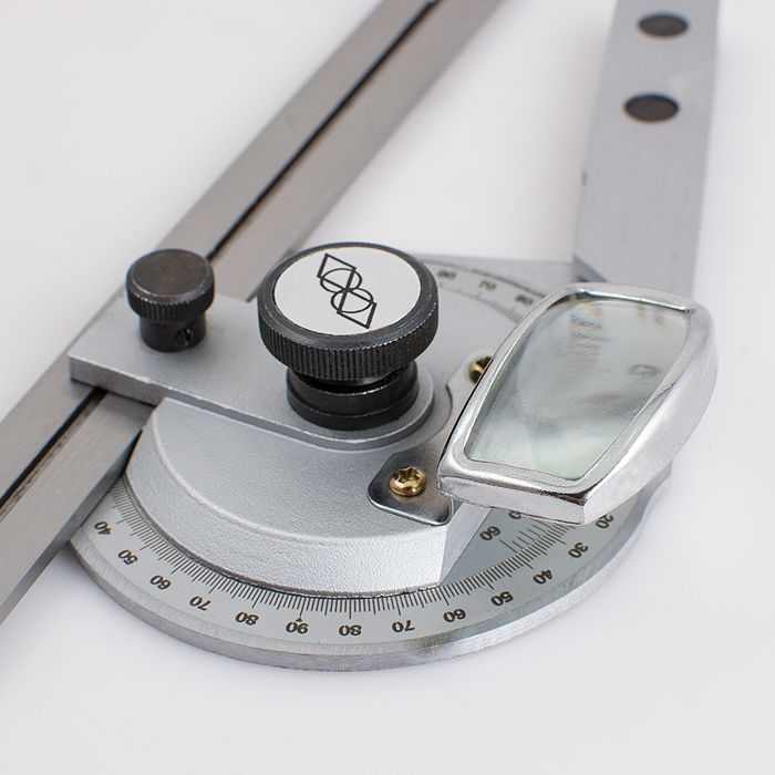 0-360deg-Stainless-Steel-Universal-Bevel-Protractor-Angle-Finder-Angular-Dial-Ruler-Goniometer-with--1137356