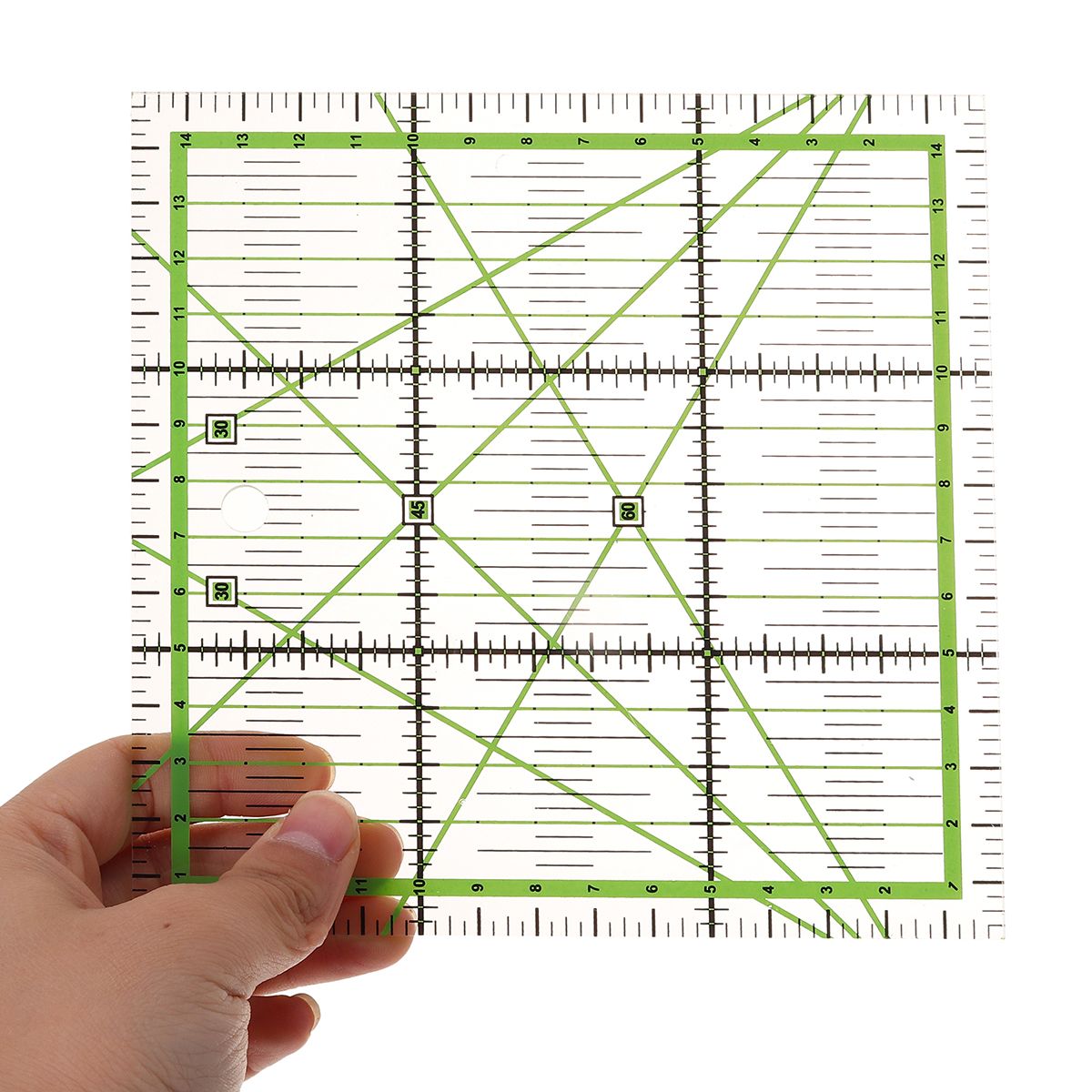 15-x15cm-Acrylic-Patchwork-Sewing-Ruler-Fabric-Tailor-Craft-DIY-Measuring-Tool-1713767