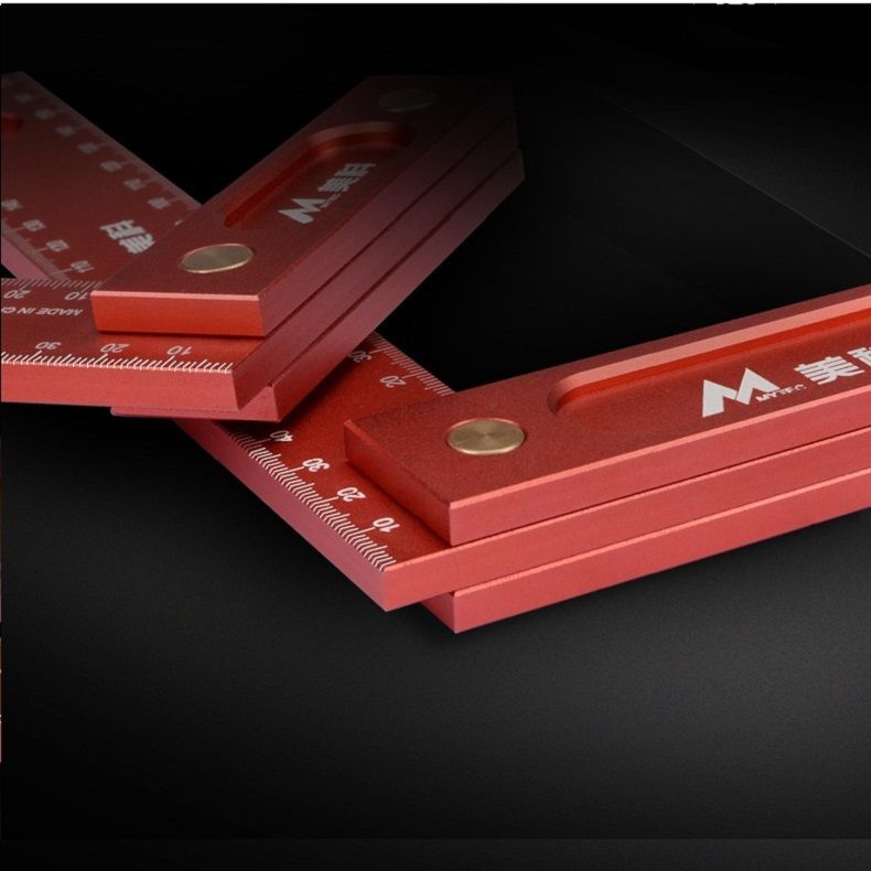 150mm-Aluminum-Alloy-Square-High-Precision-90-Degree-Carpenters-Rule-Marking-Angle-Ruler-Wide-Base-R-1665126