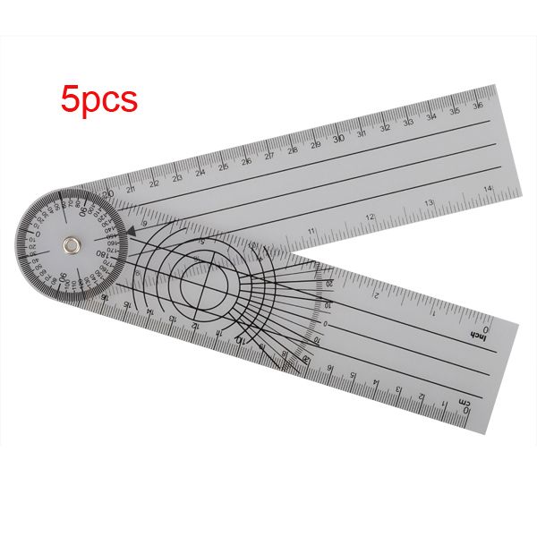 5pcs-Multi-Ruler-360-Degree-Goniometer-Angle-Spinal-Ruler-976637