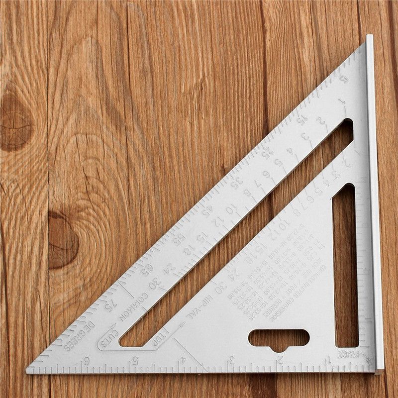 7inch-Silver-Aluminum-Alloy-Speed-Square-Roofing-Triangle-Angle-Protractor-Try-Square-Carpenters-Mea-1023356