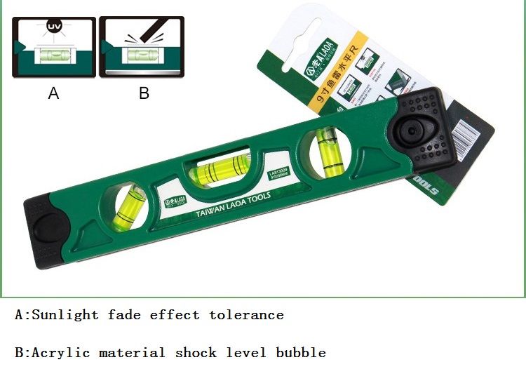 LAOA-LA513009-230MM-Digital-Laser-Level-Ruler-Spirit-Level-Angle-Gauge-Finder-Horizontal-Vertical-Cr-1708564