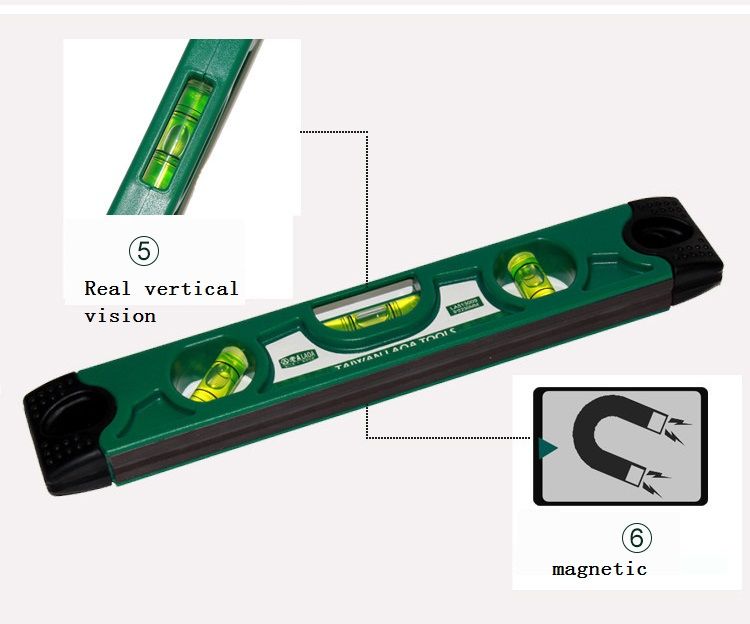 LAOA-LA513009-230MM-Digital-Laser-Level-Ruler-Spirit-Level-Angle-Gauge-Finder-Horizontal-Vertical-Cr-1708564