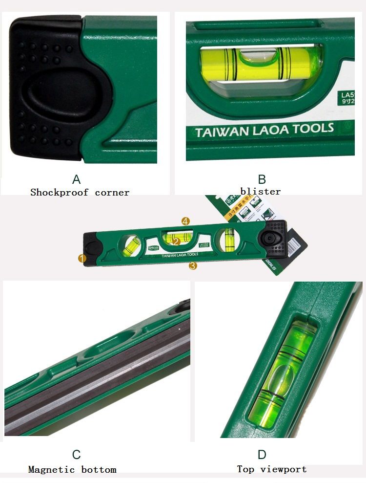 LAOA-LA513009-230MM-Digital-Laser-Level-Ruler-Spirit-Level-Angle-Gauge-Finder-Horizontal-Vertical-Cr-1708564