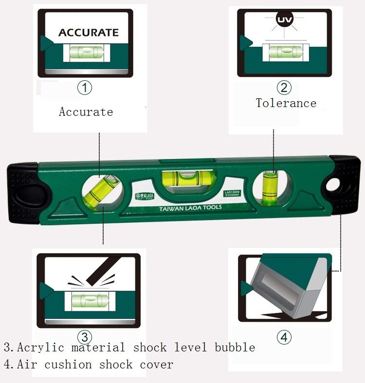 LAOA-LA515024-Digital-Laser-Level-Ruler-Spirit-Level-Angle-Gauge-Finder-Horizontal-Vertical-Cross-Li-1721189