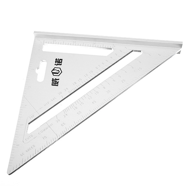 MYTEC-200mm-Aluminum-Ruler-Speed-Square-Protractor-Miter-Framing-Measuring-Tool-1177790