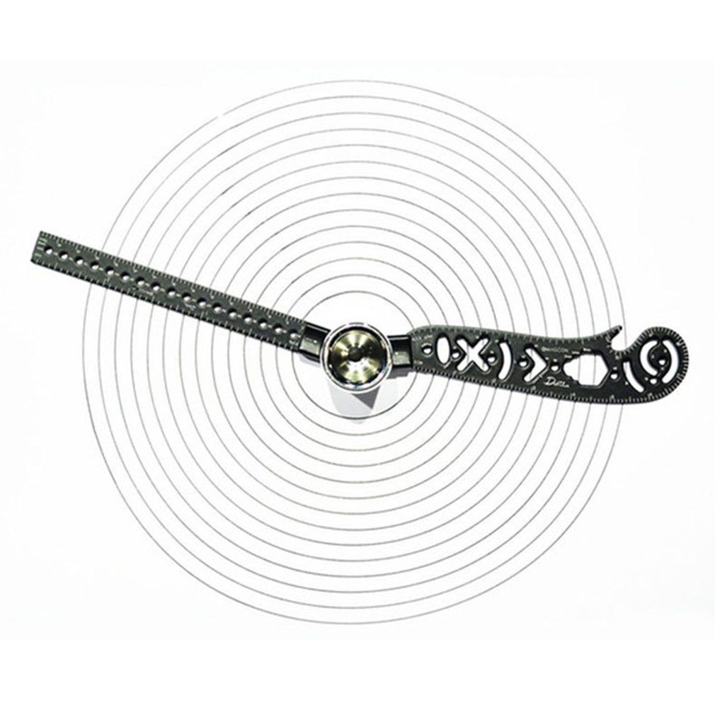 Magcon-Tool-Design-Drawing-Curved-Metallic-Ruler-Mini-Compass-Protractor-Combo-Circles-Drawing-Patte-1509380