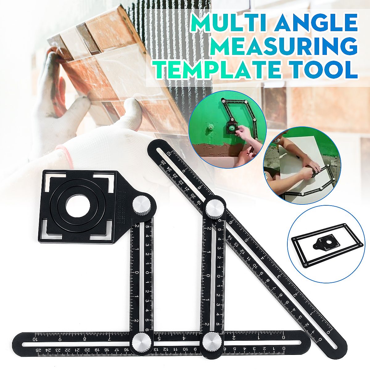 Multi-Angle-Aluminum-4-Folding-Measuring-Ruler-Positional-Template-Tool-Locator-1753014