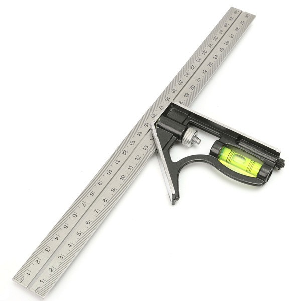 Precise-Measuring-Tools-Aluminium-Combination-Square-DIY-Workshop-Hardware-1004225