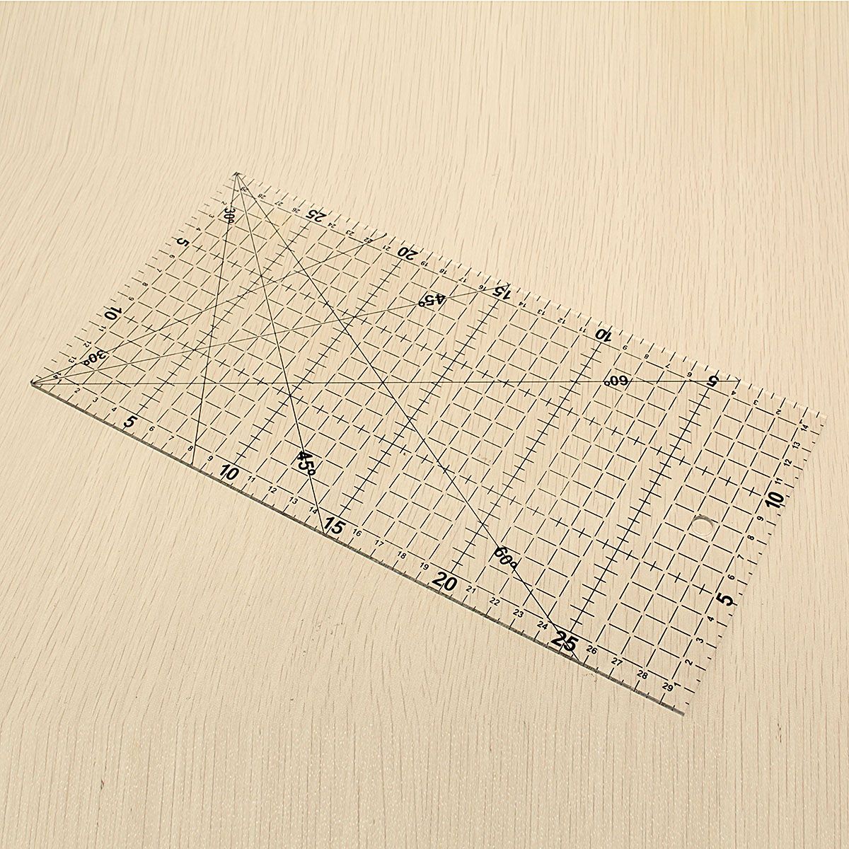 Quilting-Sewing-Patchwork-Foot-Aligned-Ruler-Grid-Cutting-Tailor-Craft-Scale-1158130