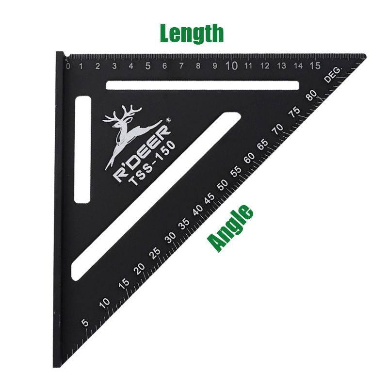 RDEER-150mm-Angle-Ruler-Aluminun-Alloy-Triangle-Ruler-For-DIY-Home-Builders-Artists-Woodworking-Meas-1587644