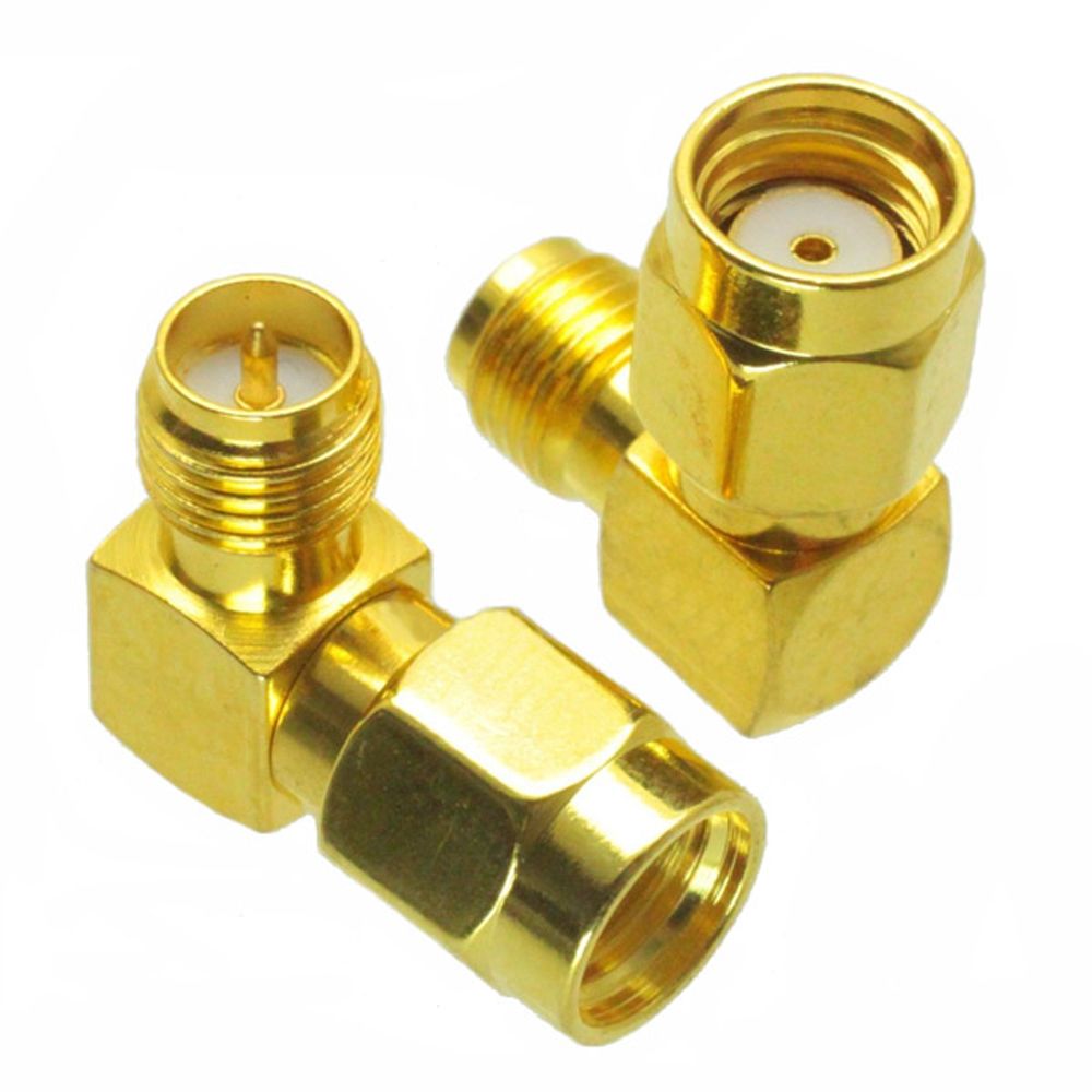 5pcs-RP-SMA-Male-to-RP-SMA-Female-Adapter-Right-Angle-RF-Connector-For-FPV-RC-Drone-1540874