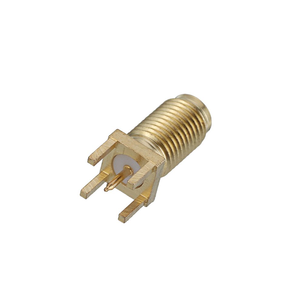 50Omega-Golden-SMA-KWE-to-RP-SMA-Female-RF-Connector-Adapter-Straight-for-RC-Drone-1530378