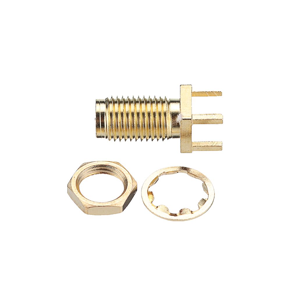 5pcs-50Omega-Golden-SMA-KWE-to-RP-SMA-Female-RF-Connector-Adapter-Straight-for-RC-Drone-1540871