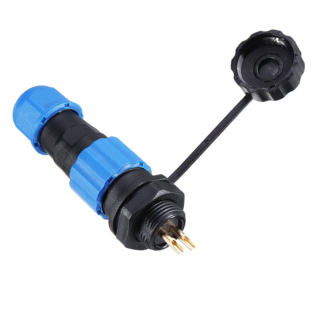 1Pair-IP68-SP13-2Pin-Waterproof-Air-Plug-Socket-Panel-Mount-Wire-Cable-Connector-Aviation-Plug-1553332