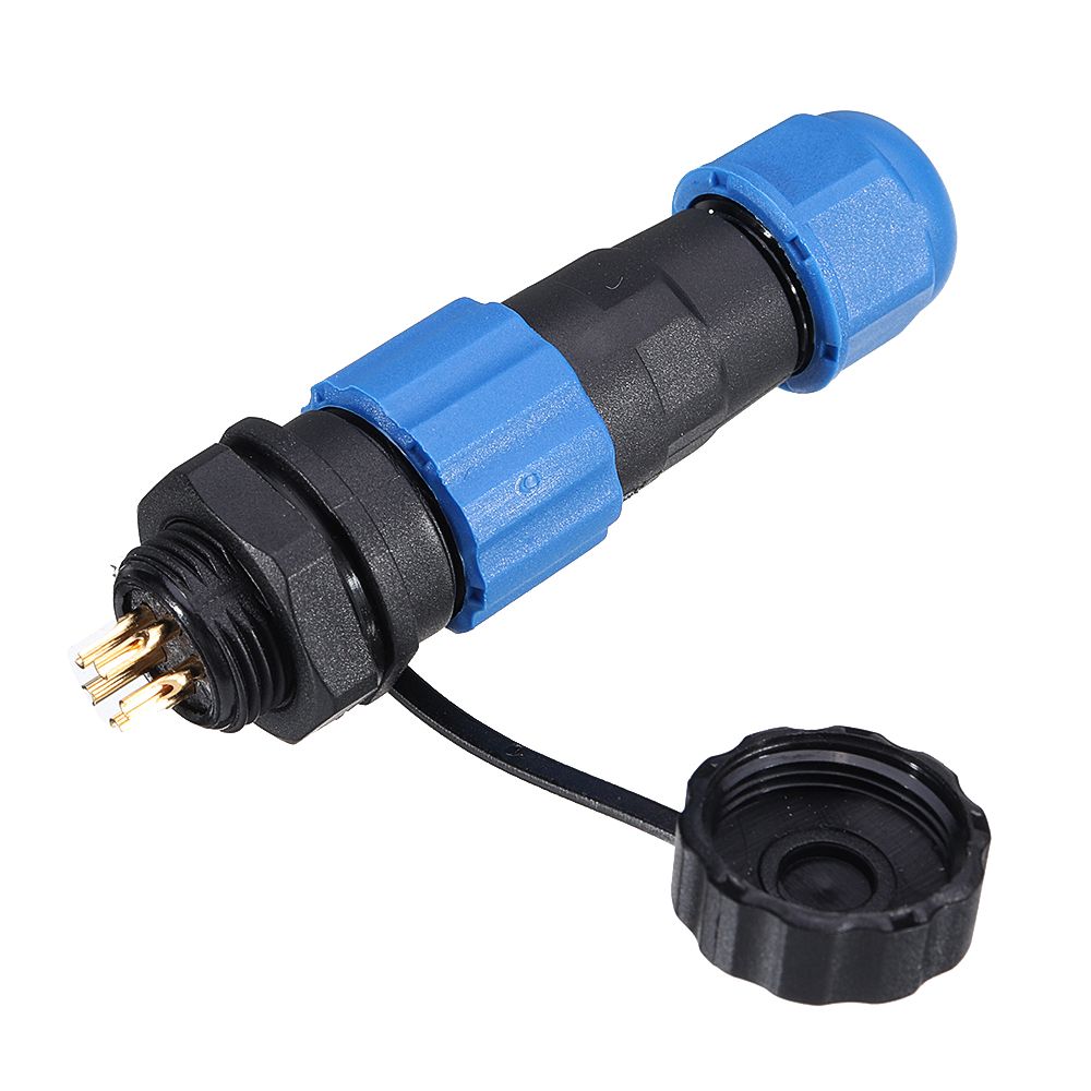 1Pair-IP68-SP13-5Pin-Waterproof-Air-Plug-Socket-Panel-Mount-Wire-Cable-Connector-Aviation-Plug-1553333