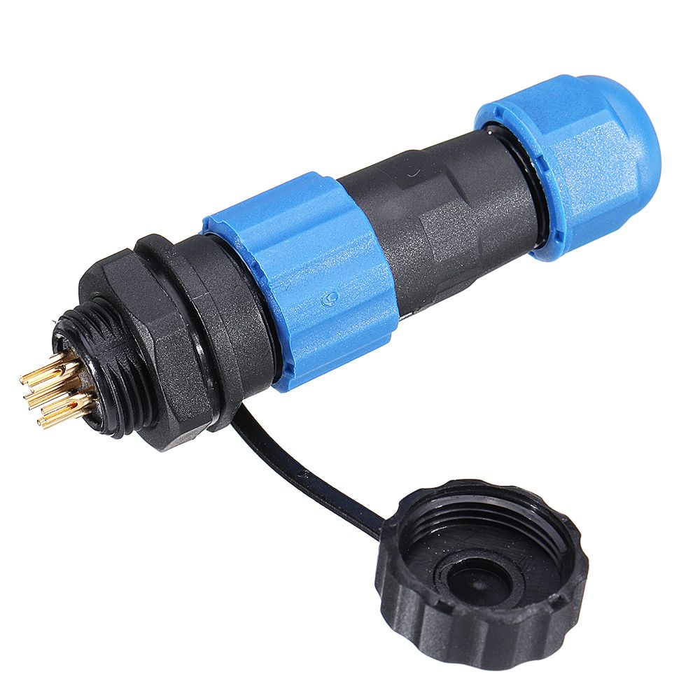 1Pair-IP68-SP13-5Pin-Waterproof-Air-Plug-Socket-Panel-Mount-Wire-Cable-Connector-Aviation-Plug-1553333