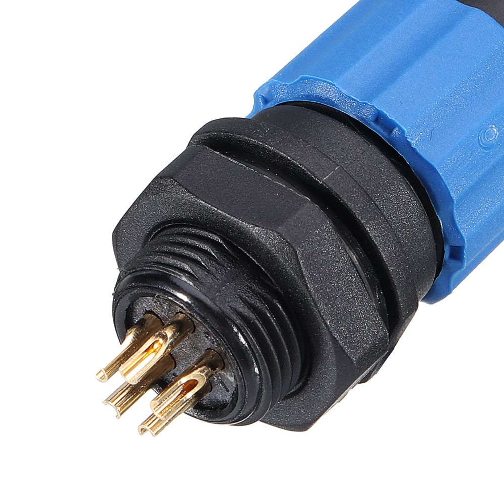 1Pair-IP68-SP13-5Pin-Waterproof-Air-Plug-Socket-Panel-Mount-Wire-Cable-Connector-Aviation-Plug-1553333