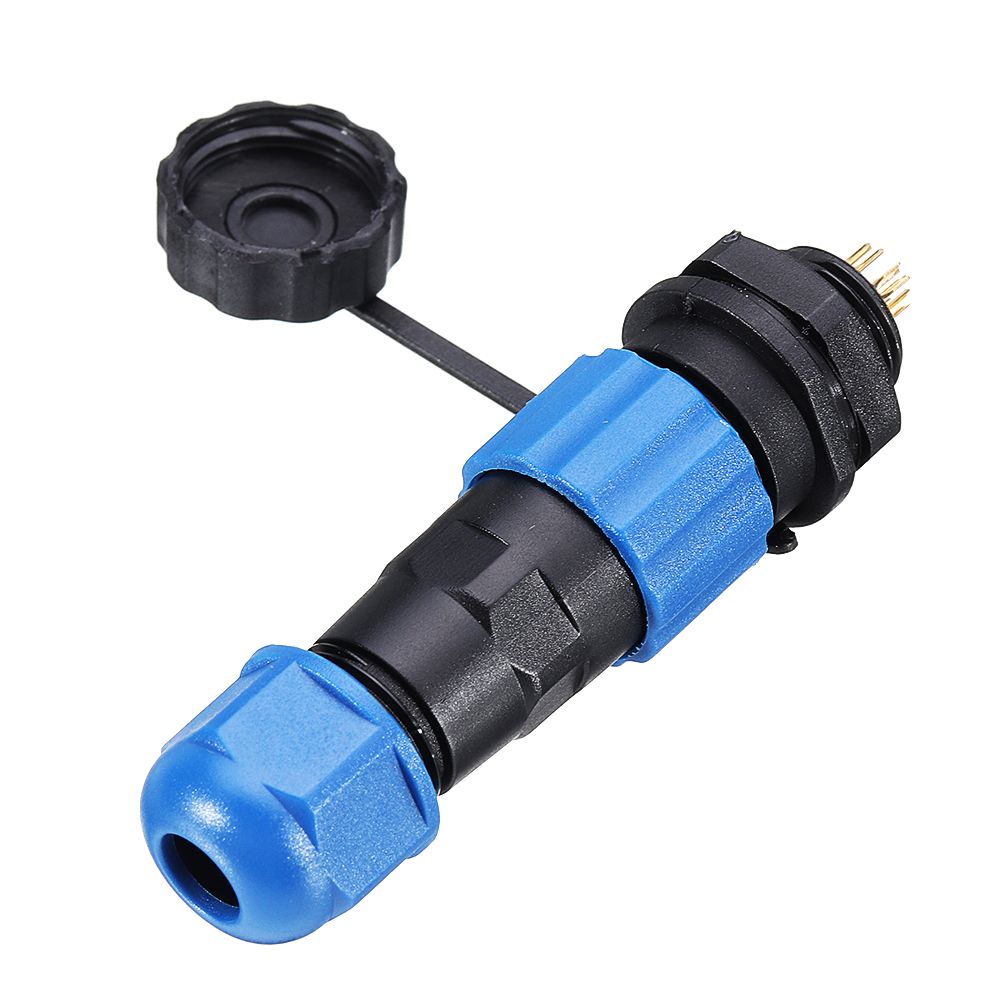 1Pair-IP68-SP13-6Pin-Waterproof-Air-Plug-Socket-Panel-Mount-Wire-Cable-Connector-Aviation-Plug-1553329