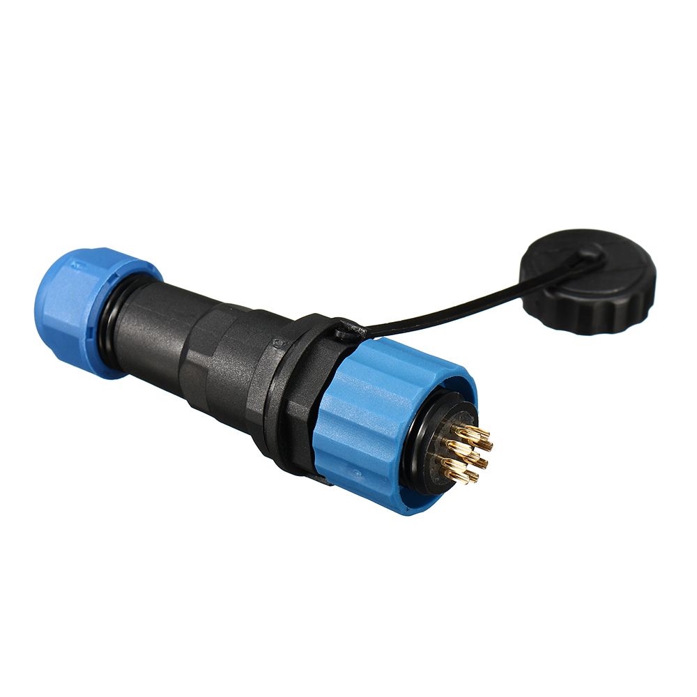 SP16-IP68-Waterproof-Connector-Male-Plug-amp-Female-Socket-9-Pin-Panel-Mount-Wire-Cable-Connector-Av-1538005