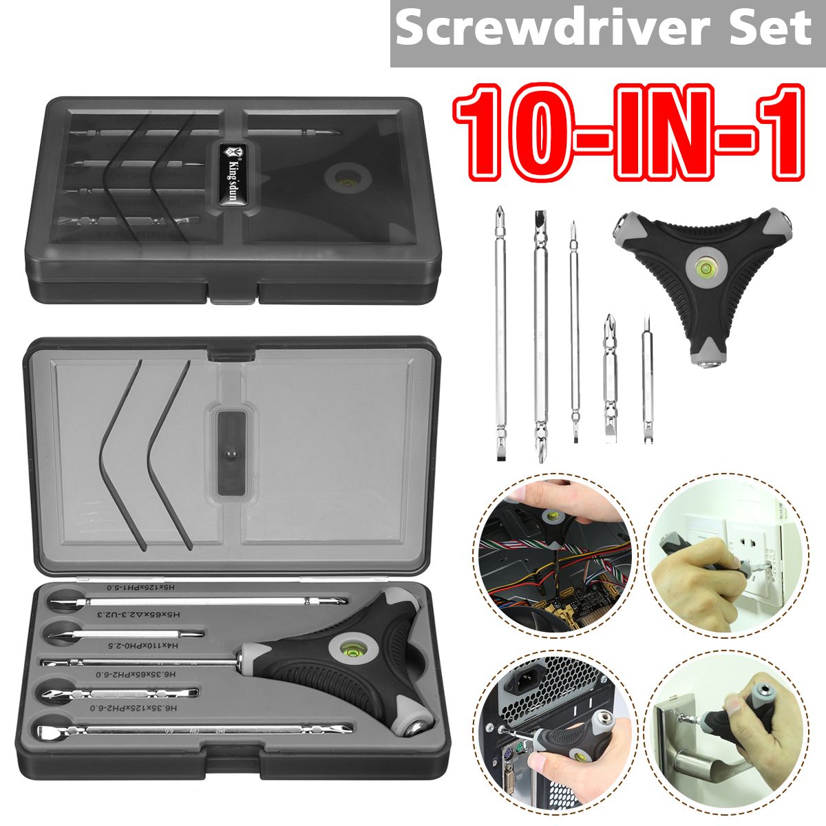 10-In-1-Household-Precision-Screwdriver-Set-With-Spirit-Level-Strength-Saving-Structure-Screw-Driver-1681086