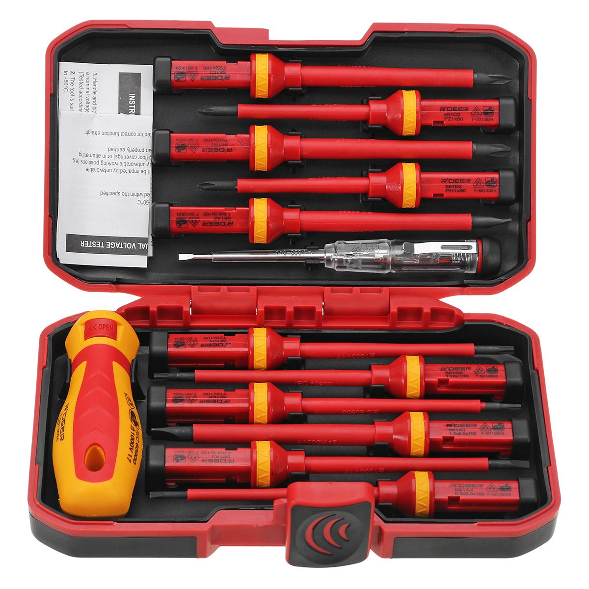 13Pcs-1000V-Electronic-Insulated-Screwdriver-Set-Phillips-Slotted-Torx-CR-V-Screwdriver-Hand-Tools-1224521