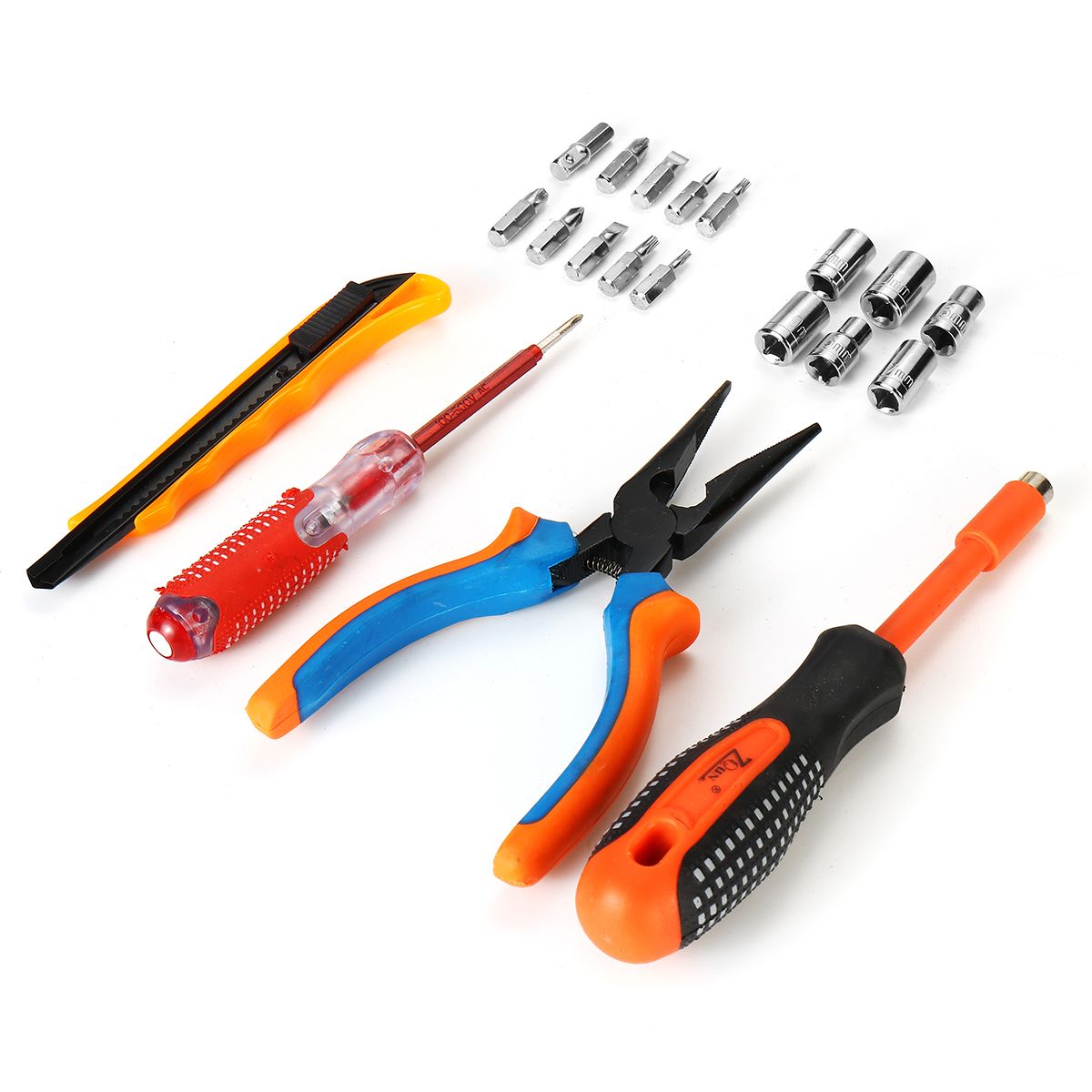 20PcsSet-Multifunction-Insulated-Sockets-Screwdriver-Bits-Kit-Plier-Repair-Tool-1654052