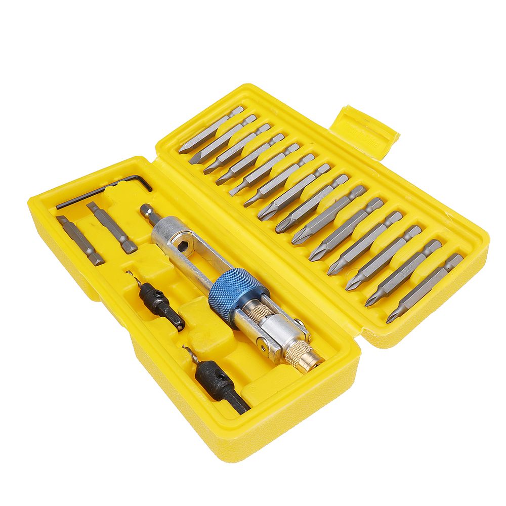 20pcs-Half-Time-Drill-High-Speed-Steel-Drill-Driver-Double-Use-Hand-Screwdrivers-Head-1231369