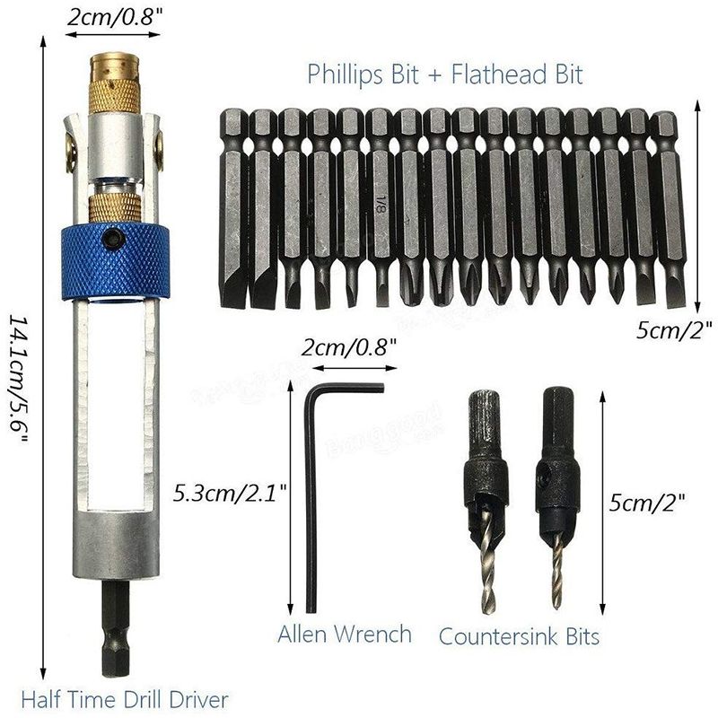 20pcsSet-Countersink-Drill-Bit-HSS-Screwdriver-Tools-Drill-Driver-Kit-Flip-Drive-Portable-LZ-1625888