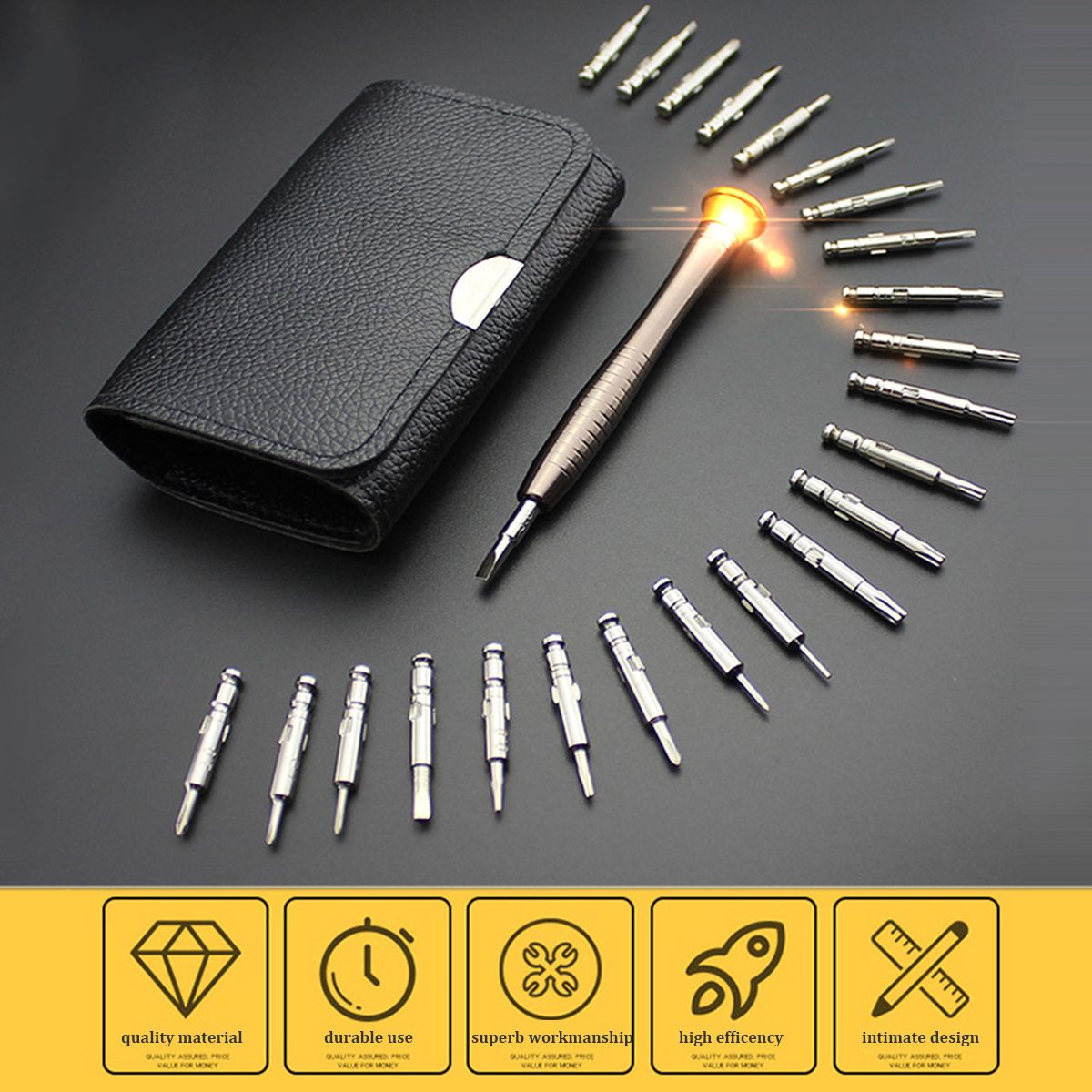 25Pcs-Multi-purpose-Precision-Screwdriver-DIY-Screw-Driver-Repairtools-1694168