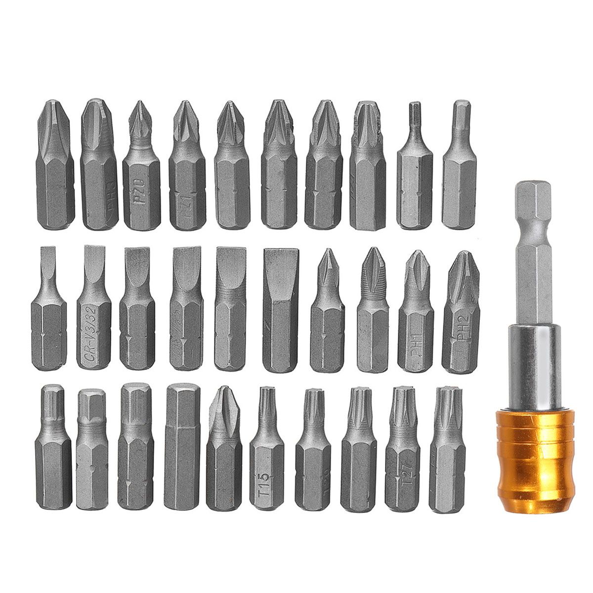 31Pcs-Tamper-Proof-Torx-Spanner-Screwdriver-Star-Hex-Holder-Rod-Security-Bit-Set-1397286