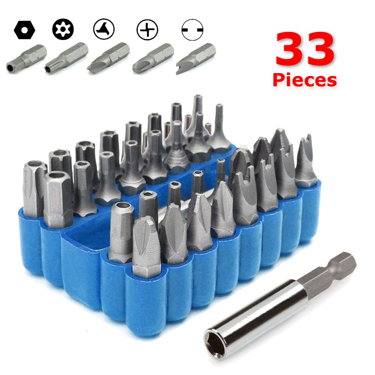 33pcs-Security-Tamper-Proof-Torx-Hex-Star-Bit-Set-Magnetic-Holder-Screwdriver-Bits-1275626