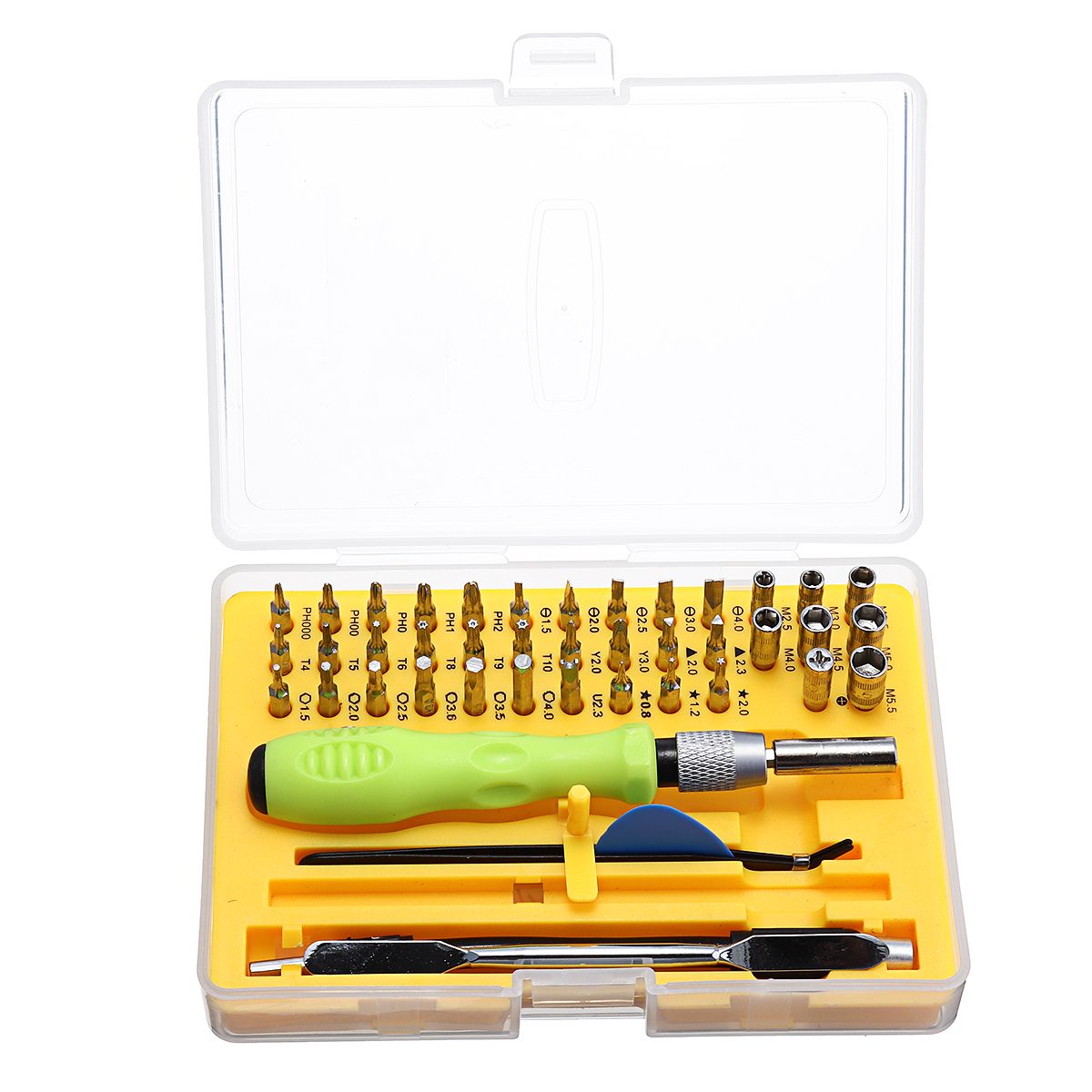 42-PCS-Precision-Screwdriver-Set-Torx-Star-Slotted-Hex-Key-Security-Bit-1639566