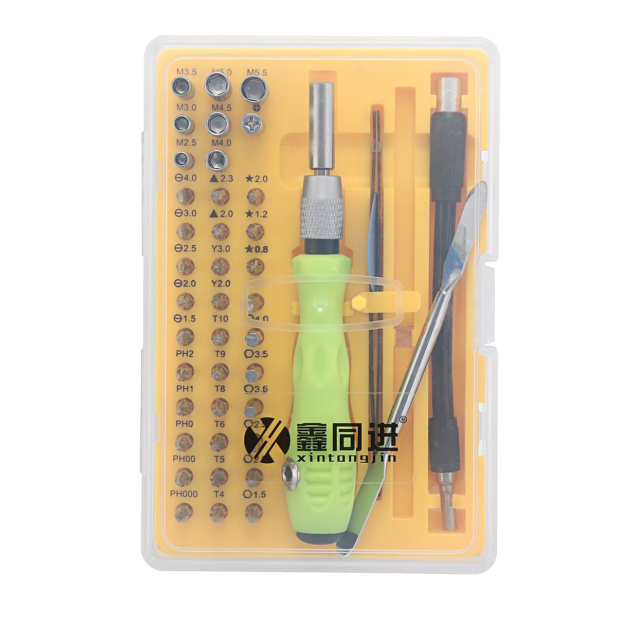 42-PCS-Precision-Screwdriver-Set-Torx-Star-Slotted-Hex-Key-Security-Bit-1639566