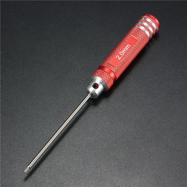 4PCS-Stainless-Steel-174mm-Red-Hex-Screwdriver-Repairing-Hand-Tool-1090326