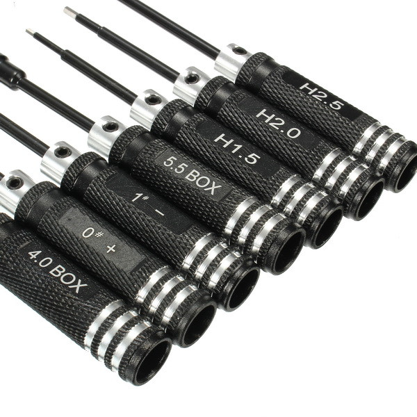 7PCS-BlackBlue-Stainless-Steel-Hex-Screwdriver-Screwdriver-Kit-Repairing-Hand-Tool-1110256