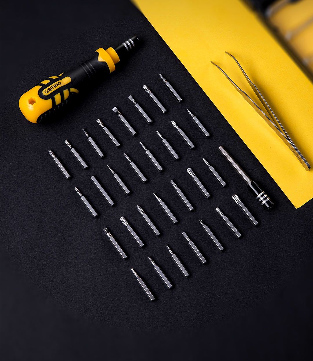 DELI-33-In-1-Precision-Electronics-Repair-Screwdriver-Tweezer-DIY-Toolkit-For-Tablets-Phone-Computer-1564019