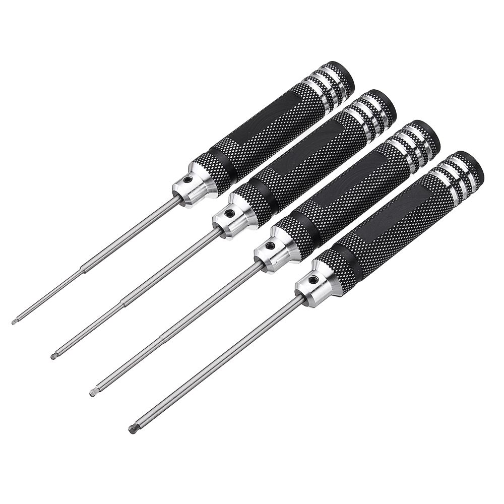 Drillpro-4pcs-H15202530mm-HSS-Ball-Screwdrivers-Tool-Kit-Black-Repair-Tool-Set-1362203