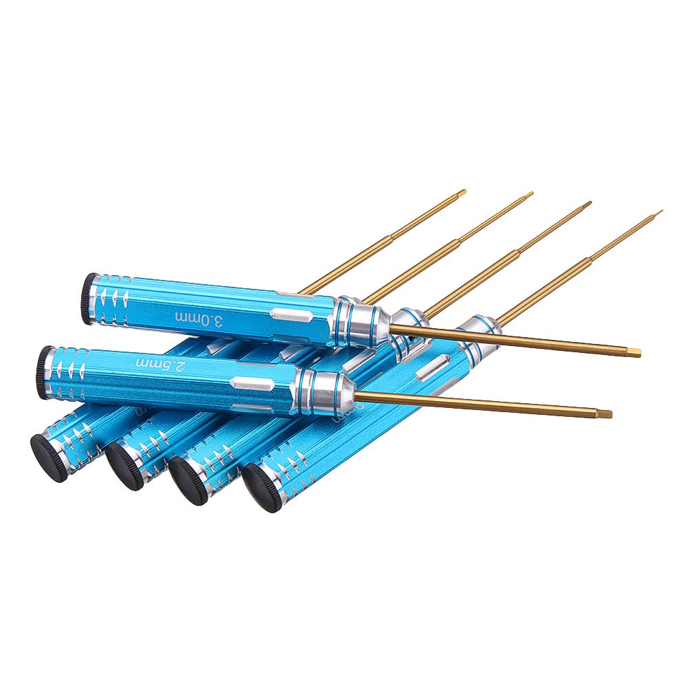 Drillpro-6pcs-0913152253mm-Allen-Driver-HSS-Titanium-Coated-Screwdrivers-Repair-Tool-Kit-1361085