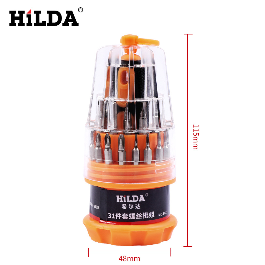 HILDA-31-in-1-Magnetic-Screwdrivers-Set-High-hardness-Disassemble-Mobile-Phone-Repair-tool-DIY-Multi-1534421