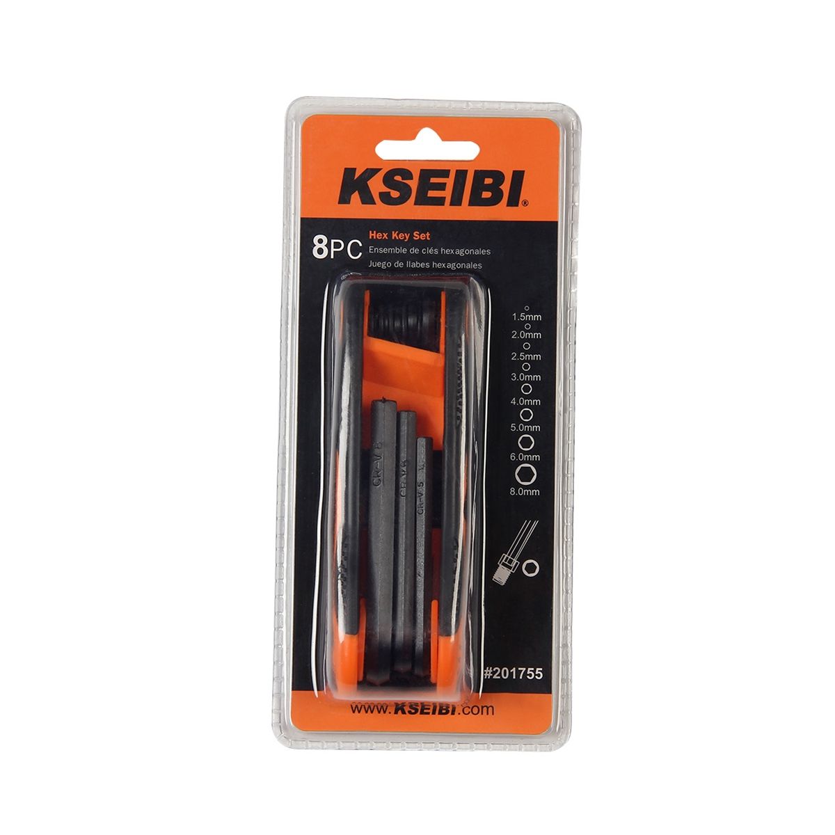 KSEIBI-CR-V-Folding-Screwdriver-Set-Metric-Hexagon-Screwdriver-Wrench-Bicycle-Repair-Tool-1394624