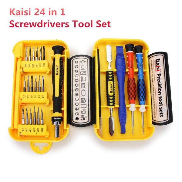 Kaisi-24-In-1-Precision-Cell-Phone-Home-Appliances-Repair-Screwdrivers-Tweezers-Tools-Set-988361